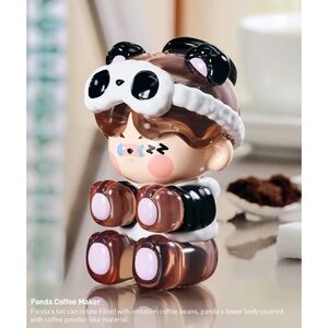 Panda Coffee Maker Pino Jelly Pop Mart figure